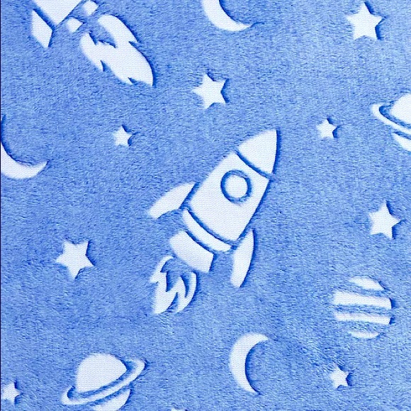 NWT Glow in the Dark Blanket Throw - Picture 5 of 8